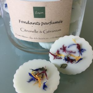 Fondant parfumé Citronelle et Géranium
