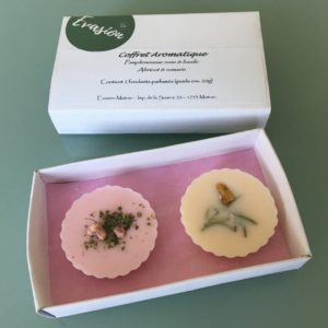 Coffret aromatique de fondants parfumés