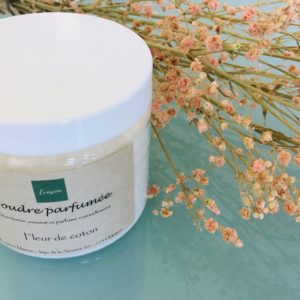 Poudre parfumée fleur de coton