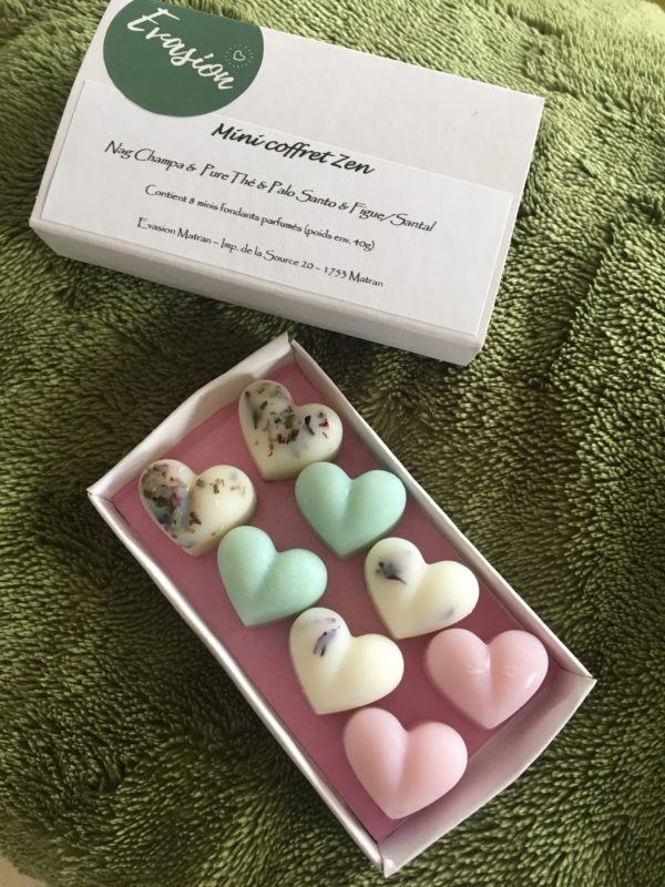 Mini coffret de fondants parfumés Zen