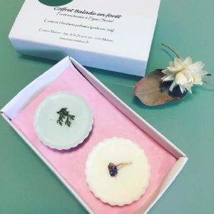 Coffret Balade en forêt avec fondants Forêt enchantée et Figue-santal